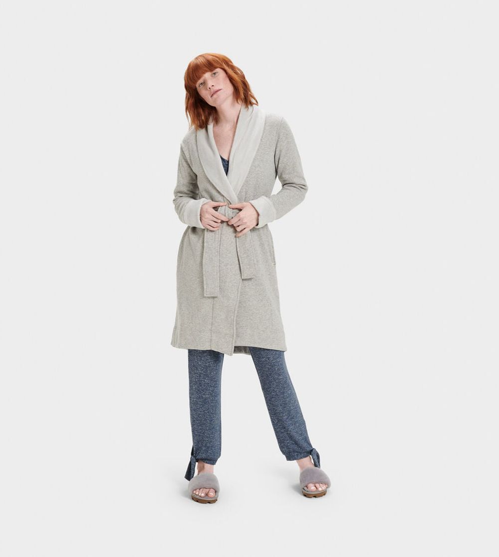 Ugg Robe Womens - Ugg Blanche Ii Grey - 671SVWEPI